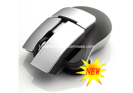 ABS Desktop / Laptop 2.4 G Wireless Optical Mouse USB NANO receptor com 2 pilhas aaa