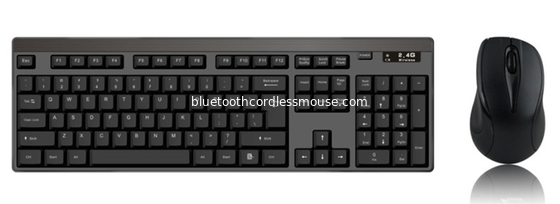 2.4 Rato sem corda do teclado do Desktop do computador da tecnologia sem fios de G combinado sem o atraso