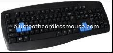 Especial curva forma PS2 impermeável teclados de computador para jogos com azul botões de jogo
